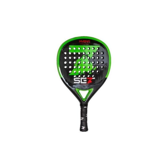 Set Hawk Pala De Padel - Forma Redonda - Marco 100% Carbono - Cara 100% Carbono 3k - Nucleo Goma Eva Extra Soft