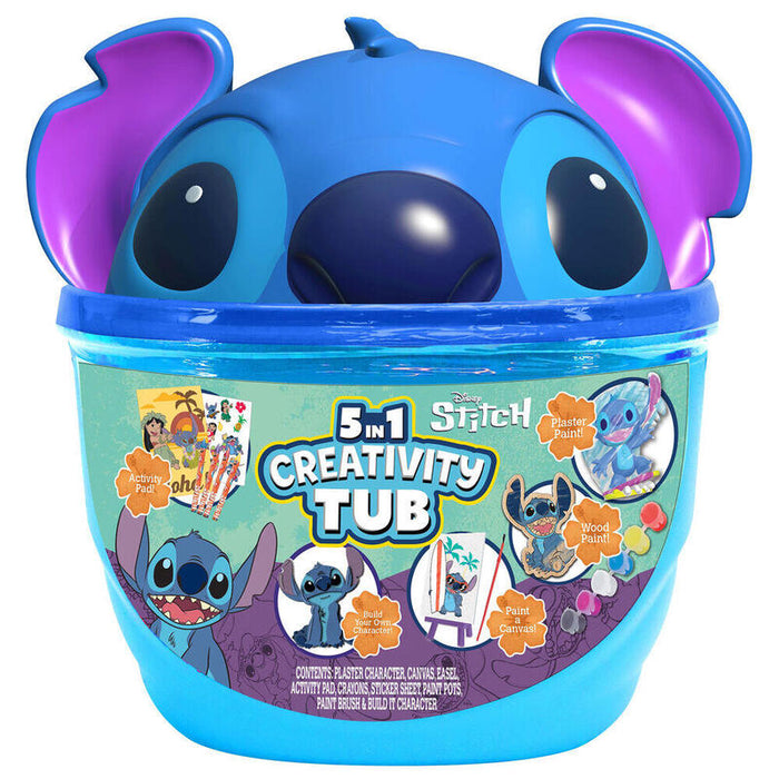 Set Papeleria Cubo Stitch Disney