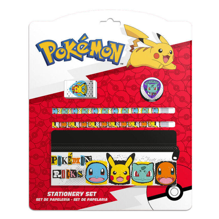Set Papeleria Pokemon