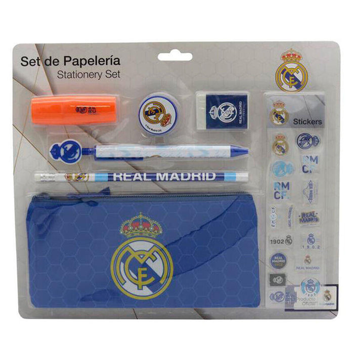 Set Papeleria Real Madrid 7pzs