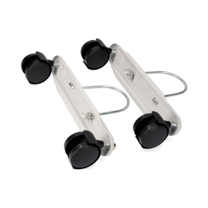 Set Recambio Soportes Grises+ Ruedas Para Radiadores 07121 07122 07123 Edm
