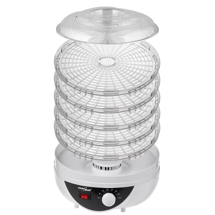 Seta Greenblue, Secador De Verduras Y Frutas, 250w De Potencia, Muy Tranquilo, 5 Polluelos, Gb195