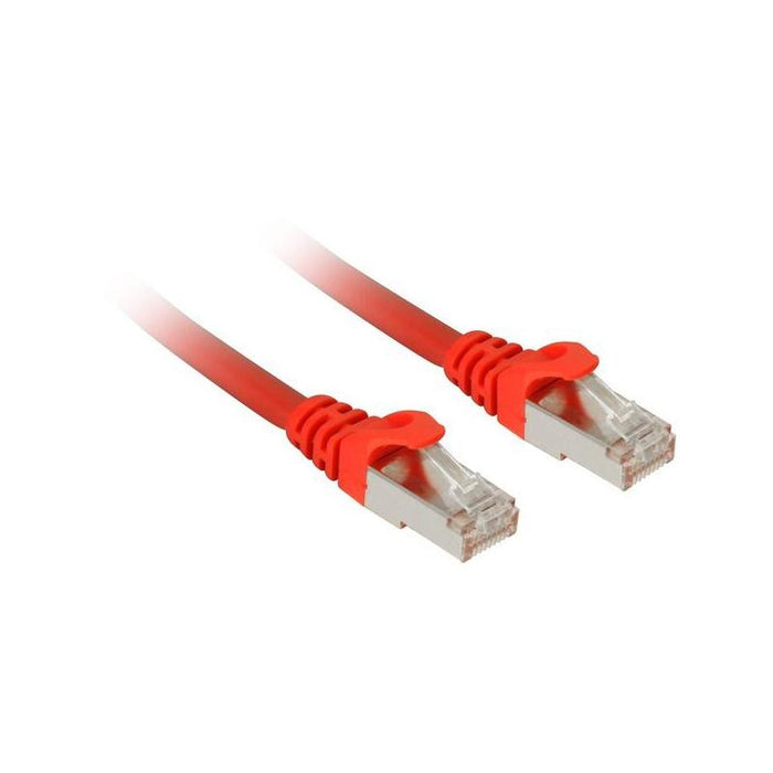 Sharkoon Cable De Red Sftp, Rj-45, Mit Cat.7a Rojo, 10 Metros 4044951029525