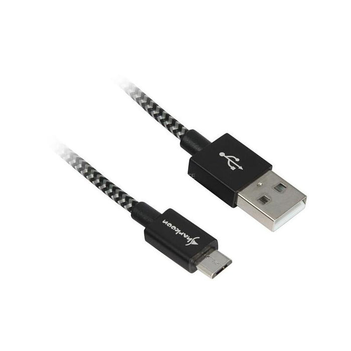 Sharkoon Usb 2.0 Cable, Usb-A Stecker > Micro-Usb Stecker 4044951027019