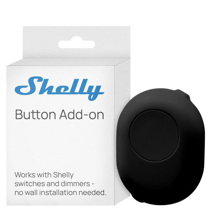 Shelly Empotrado Accesorio Button Add-On Negro