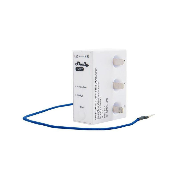 Shelly Relais "3em-63t Gen3" Stromzähler