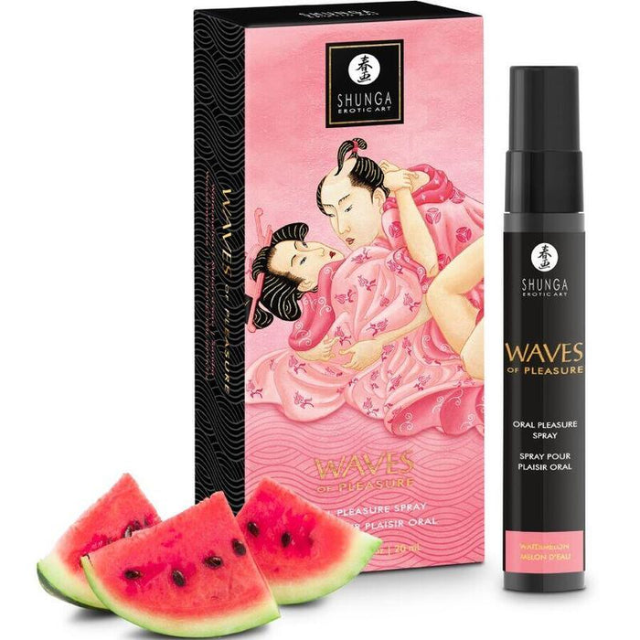 Shunga - Waves Pleasure Spray Oral Seductor Sandía 20 Ml