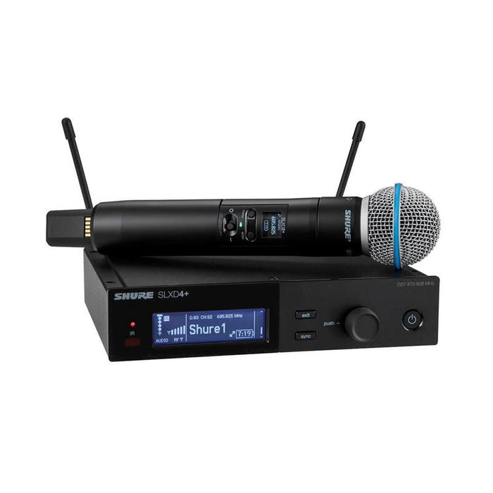 Shure Slxd24+E/B58 - Mikrofon Inalámbrico Z Kapsula Beta 58a