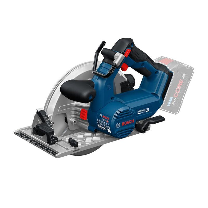 Sierra Circular Bosch Pro 18v System A Batería Gks18v-68-2 (Incl. Tope De Inglete, Hoja De Sierra)