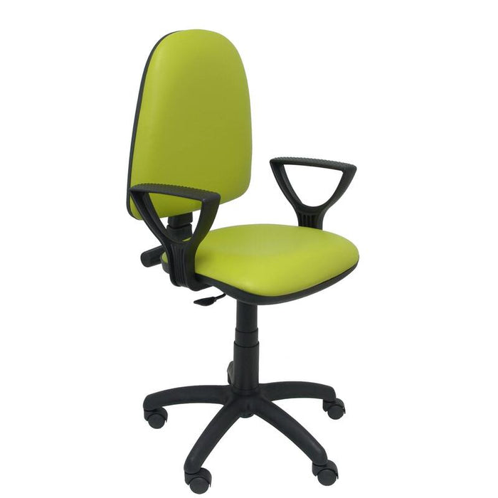 Silla Ayna Similpiel Pistacho Con Brazos
