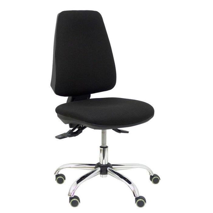 Silla Elche Asincro, Visco Bali Negro Base Cromada