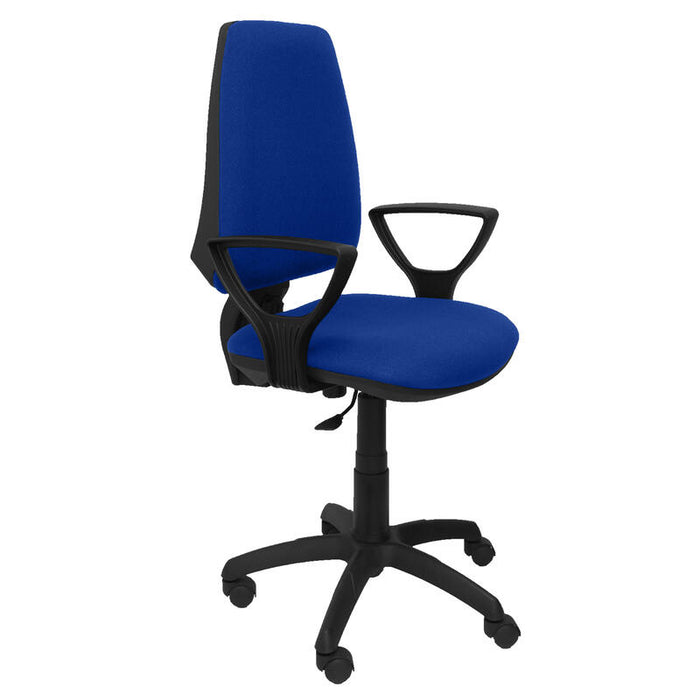 Silla Elche Cp Bali Azul Brazos Fijos