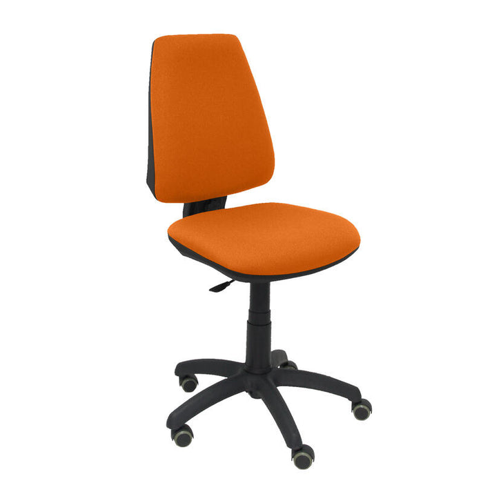 Silla Elche Cp Bali Naranja Ruedas De Parquet