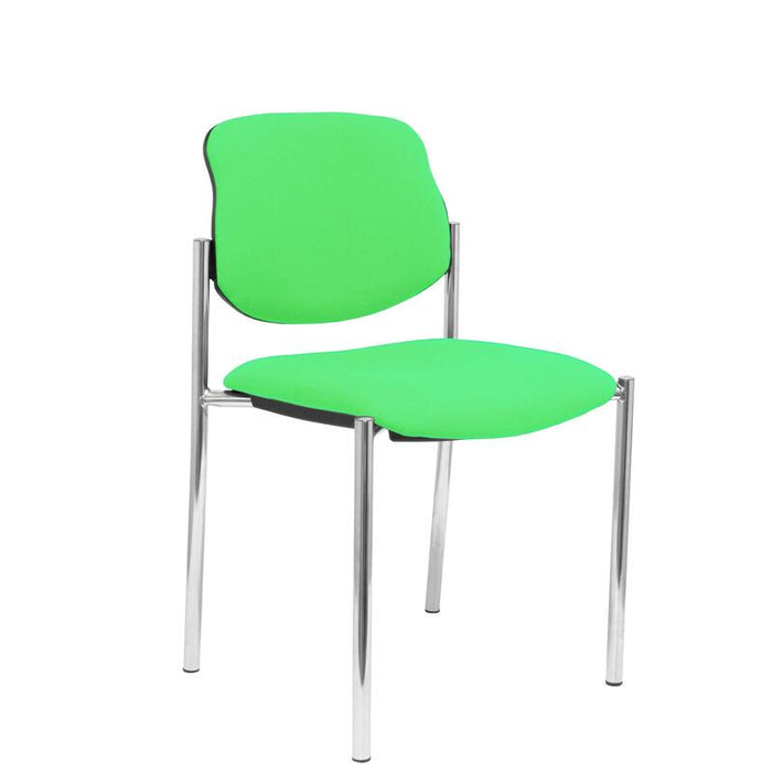 Silla Fija Villalgordo Bali Pistacho Chasis Cromo