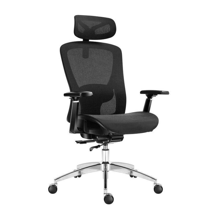 Fotel Obrotowy Expert 5.3 Black Mesh