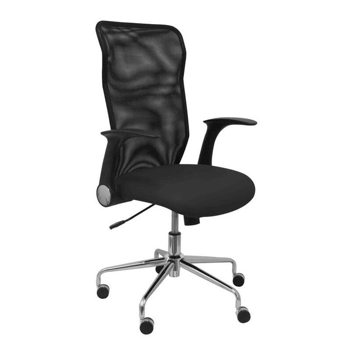 Silla Minaya Similpiel Negro