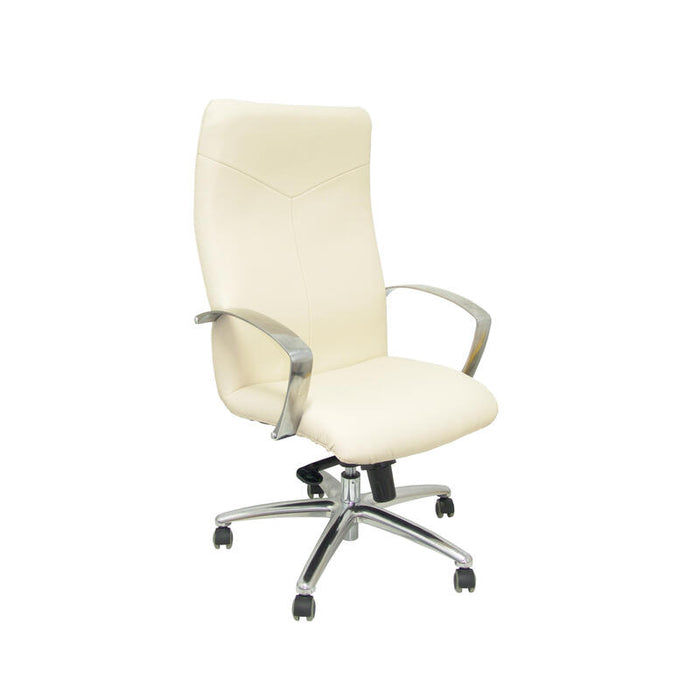 Sillón Caudete Similpiel Crema