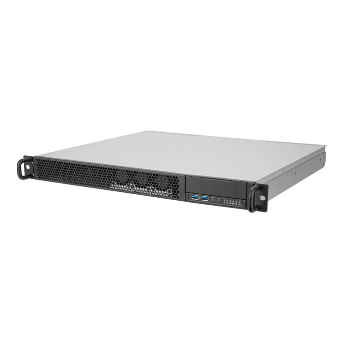 Silverstone Rm100 - Chasis De Servidor Rack 1u Con Soporte Para Placa Base Atx Y Diseño De Módulo I/O Reversible, Sst-Rm100
