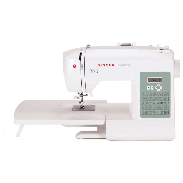 Singer 6199 Brilliance Sewing Machine, White