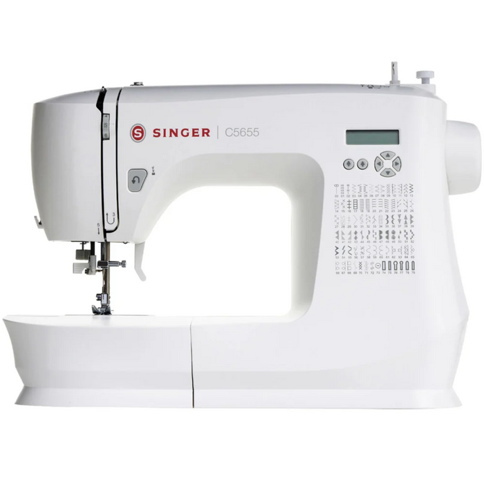 Singer C5655 Sewing Machine, White