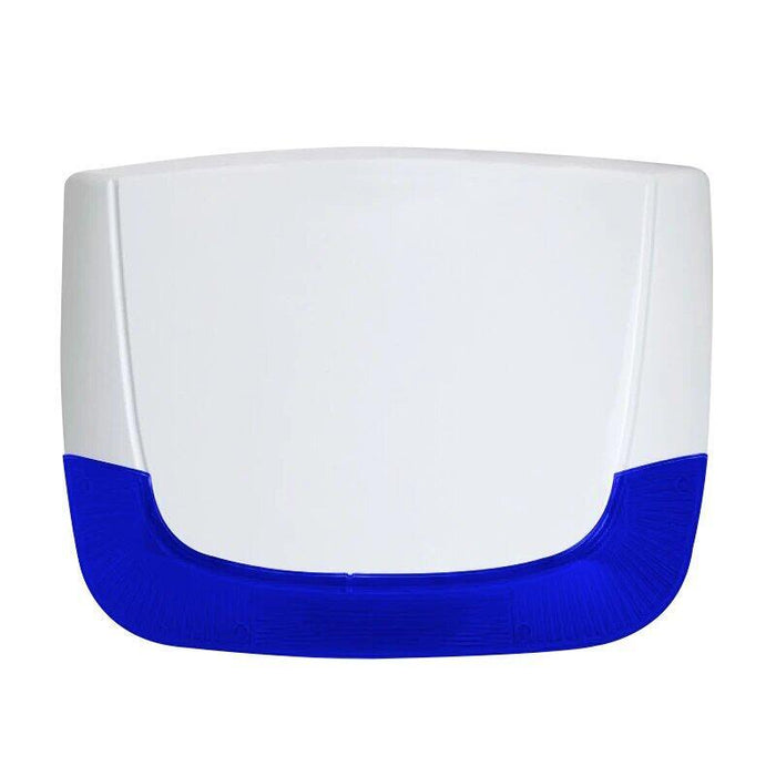Sirena Exterior Lumin8 Vía Radio Bidireccional (Lente Azul), Autónoma, Grado 2, 868mhz Risco