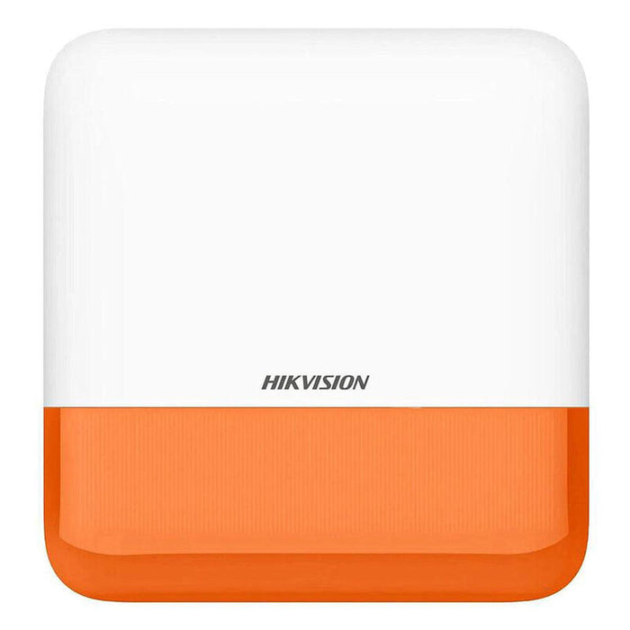 Sirena Inalámbrica De Exterior Compatible 868 Mhz Hikvision Axpro Indicador Ámbar