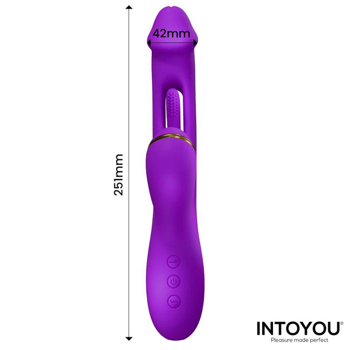 Vibrador Siter 2.0 Con Lengua Flapping, Golpeteo Y Cabezales Intercambiables