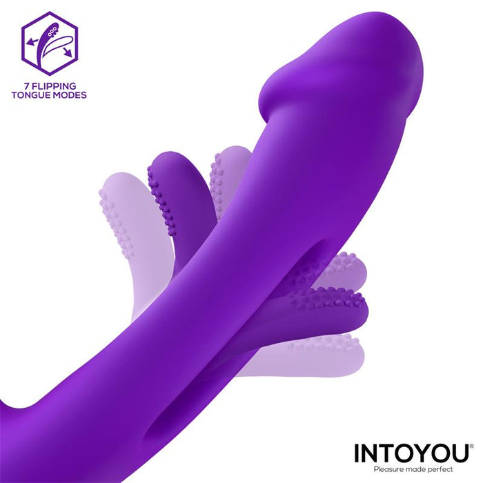 Vibrador Siter 2.0 Con Lengua Flapping, Golpeteo Y Cabezales Intercambiables