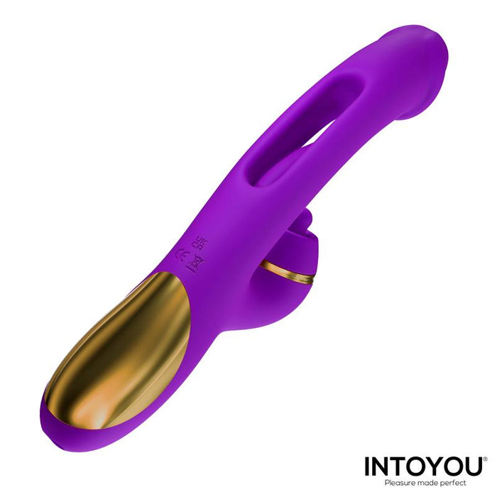 Vibrador Siter 2.0 Con Lengua Flapping, Golpeteo Y Cabezales Intercambiables