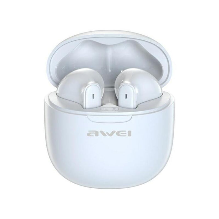 Sluchawki Bluetooth 5.3 T68 Tws Enc Biale