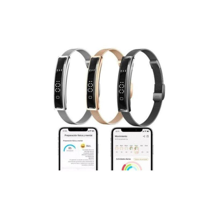 Smartband Smartia Vital Band Bandblack - Bt · Monitorización De Salud · Android/Ios · Negro