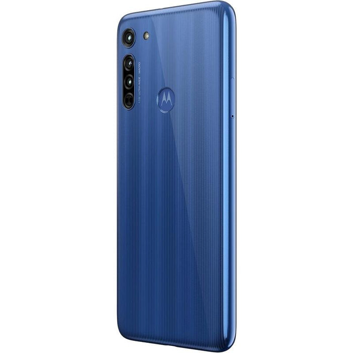 Smartphone Reacondicionado Motorola Moto G8 Xt2045-2 4gb 64gb Azul Marino 1 Año De Garantia