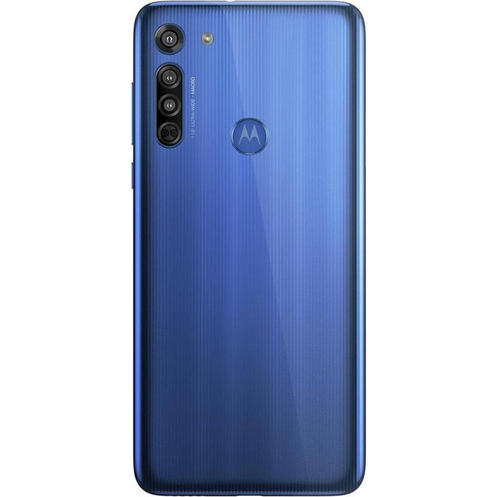 Smartphone Reacondicionado Motorola Moto G8 Xt2045-2 4gb 64gb Azul Marino 1 Año De Garantia
