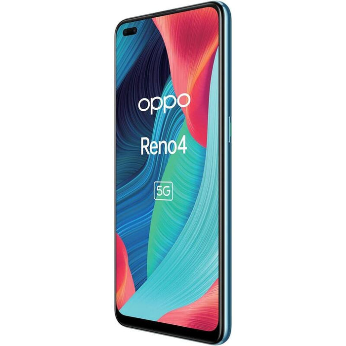 Smartphone Reacondicionado Oppo Reno 4 5g Cph2091 8gb 128gb Azul Espacial 1 Año De Garantia
