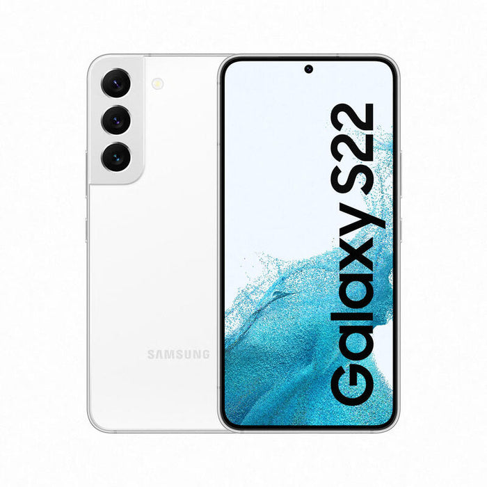 Smartphone Samsung Galaxy S22 Sm-S901b 15,5 Cm (6.1") Dual Sim Android 12 5g Usb Tipo-C 8 Gb 128 Gb 3700 Mah Blanco