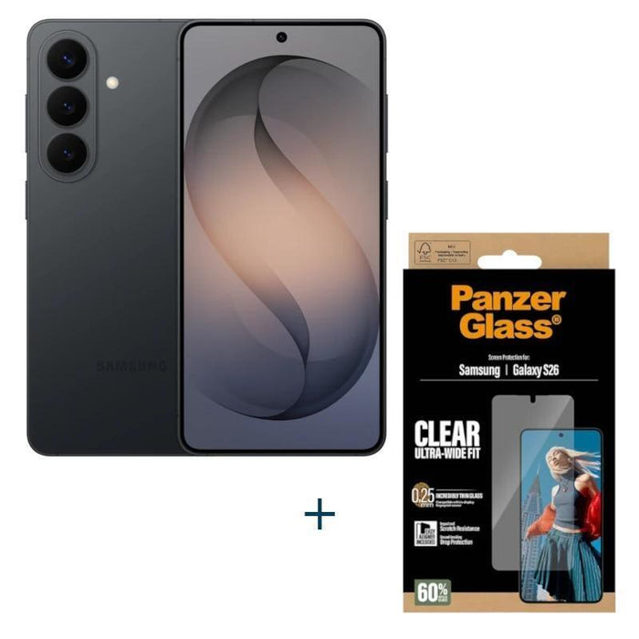 Smartphone  Samsung Galaxy S26 5g 256gb Ee Black + Prot Panzer