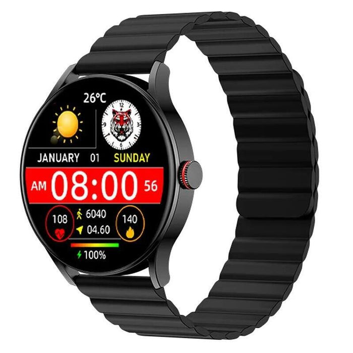 Smartwatch Imiki Tg1 Black Android Ios Dotyk Amoled