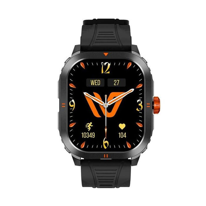Weofly Pioneer Smartwatch - Reloj Multifuncional Bluetooth 5.3 Negro
