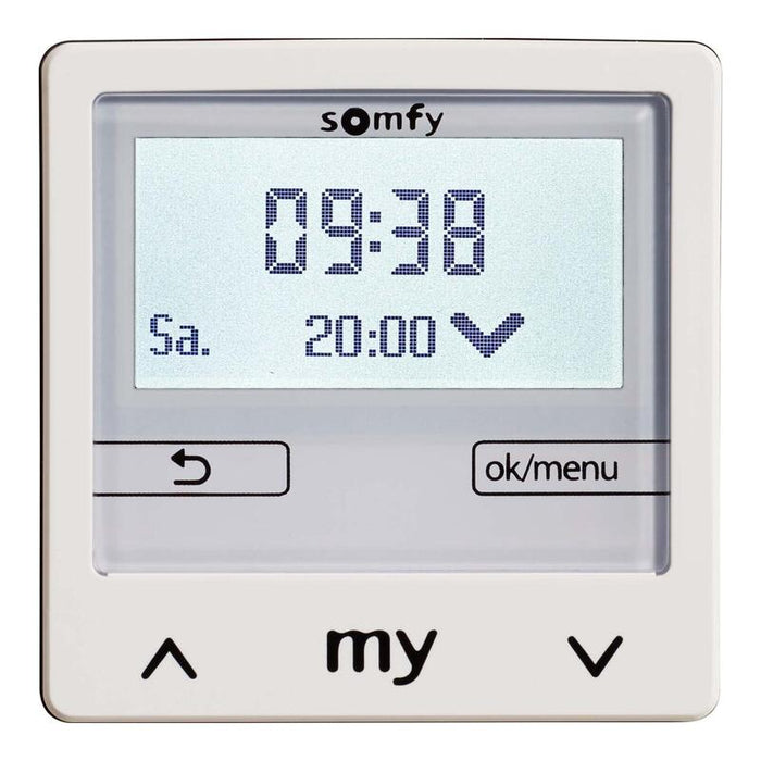 Somfy 1805284 Chronis Smoove Ib+ Pure Blanco Ohne Rahmen