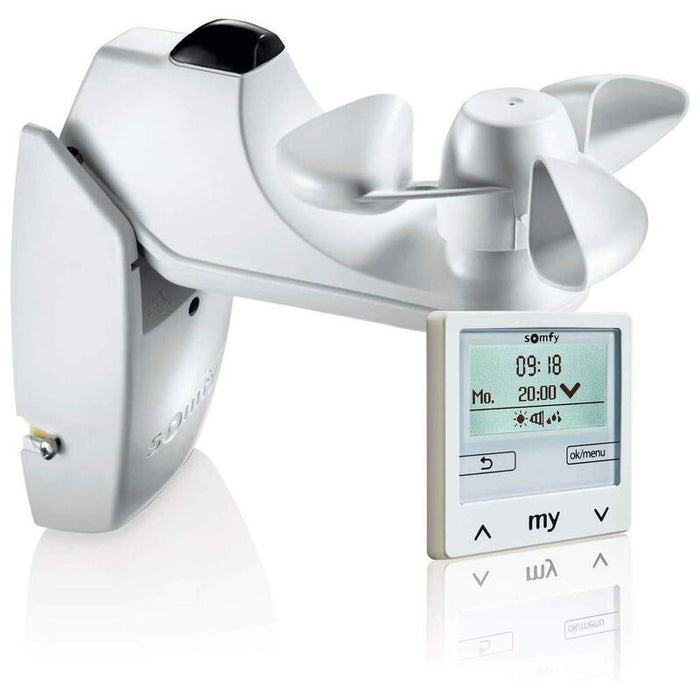 Somfy 1818319 Soliris Smoove Ib+ Pure Blanco Kit Mit W S-Sensor Ohne Rahmen