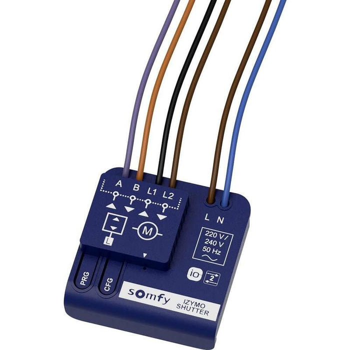 Somfy 1822660 Empotrado Receptor Persiana Io