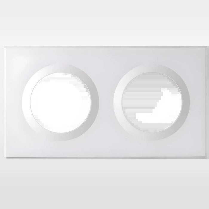 Sonoff Ef2g Blanco - Marco Doble Para Interruptores Inteligentes De Pared
