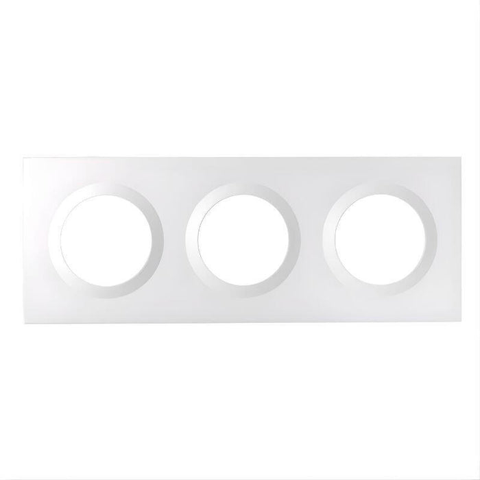 Sonoff Ef3g Blanco - Marco Triple Para Interruptores Inteligentes De Pared