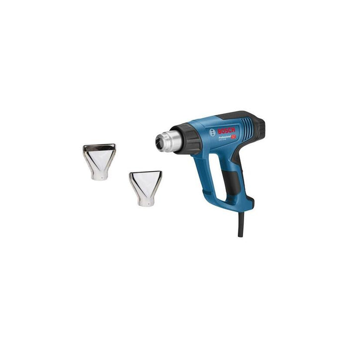 Soplador De Aire Bosch Professional  Caliente Ghg 23-66 Kit Professional + 2 Accesorios Azul/Negro, 2.300 Vatios 06012a6300