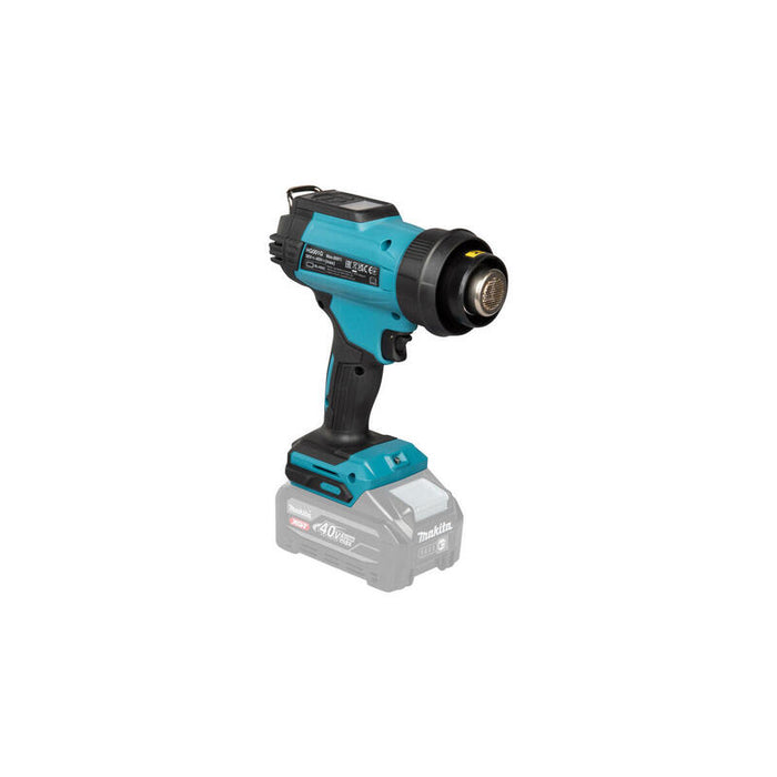Soplador De Aire Caliente Inalámbrico Makita Hg001gz01 Xgt, 40 Voltios Azul/Negro, Sin Batería Ni Cargador Hg001gz01