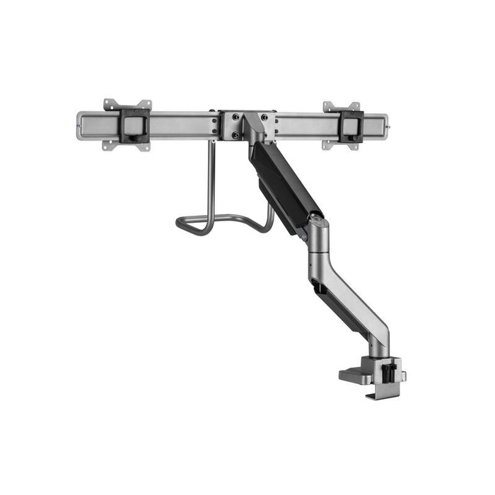 Soporte De Mesa Equip 650161 Para 2 Monitores De 17-32 Max. 9kg Por Pantalla Max.Vesa 100x100 Resorte De Gas Mango De Agarre