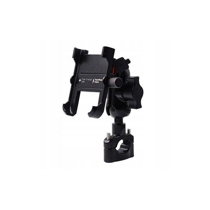 Soporte Para Teléfono De Moto Freedconn Mc10n + Fijación Del Tubo De Dirección Bm2r