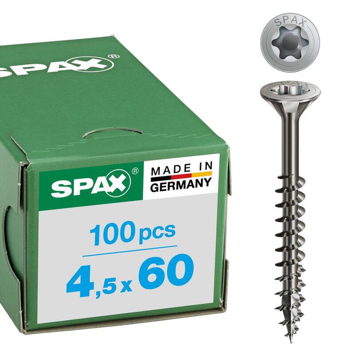 Spax Tornillos Universales A2 T20 100 Ud.