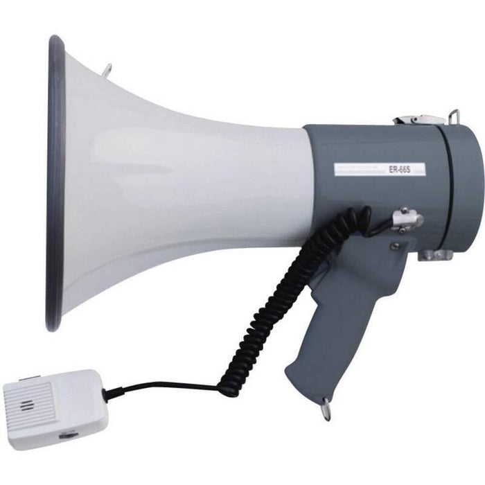 Speaka Professional Er-66s Megaphon Con Handmikrofon Haltegurt Integrierte Sounds