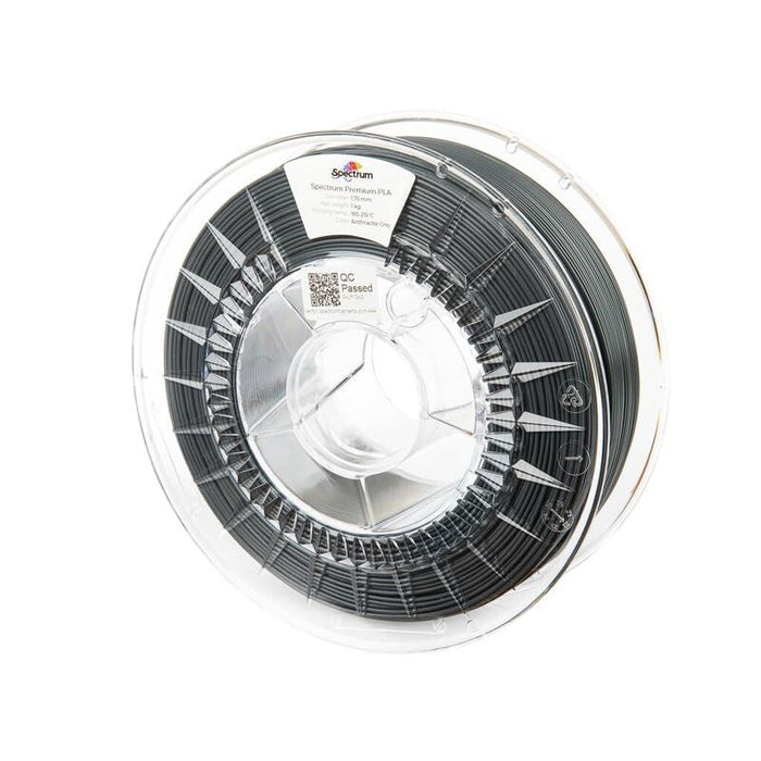 Spectrum 3d Filament Pla Premium 1,75mm Anthracit Gris Antracita Gris 1kg